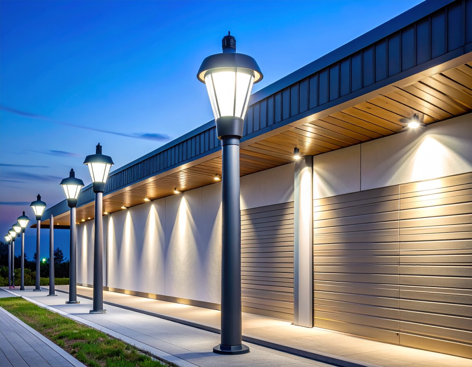 LED street lighting